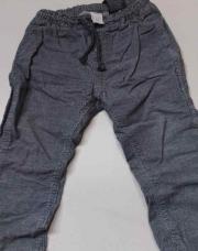 Pantalon velours côtelé vert foncé H&M 86cm