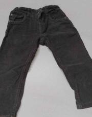 Pantalon velours côtelé kaki Zara 86cm