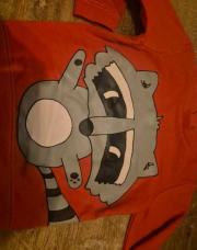 Sweat orange jbc 12mois 