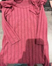 Robe rose foncé 