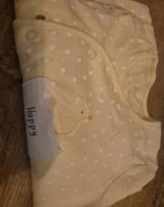 Pyjama poussin 9mois jaune 