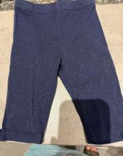 Legging bleu foncée avec neux 
