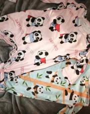 Lot pyj panda 0-1mois