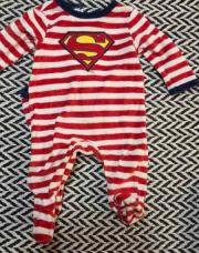 Pyjama superman rayé 3M