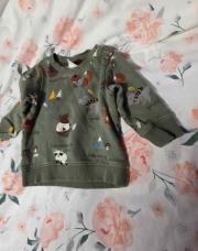Sweat forêt H&M 6 mois