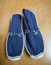 Espadrilles faites main 