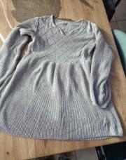 Robe laine   beige taille L 