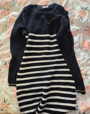 Robe rayée tricot Orchestra 10 ans