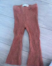legging zara brun 92cm