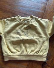 Sweat jaune 9 mois orchestra 