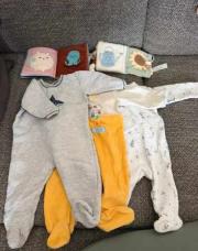 Lot 3 pyjamas garçon taille 6 mois chatounet,petit bateau & pat ripaton 