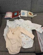 Lot 5 bodys fille taille 3 mois Little duch & tex