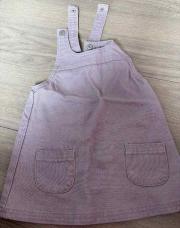 salopette mauve 92cm en jeans 