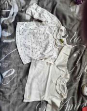 Lot 2 blouse longue manche 3mois 