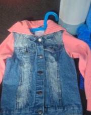 Veste jean fille