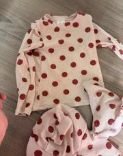 ensemble maillot zara 104 mais petit a pois 