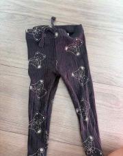 legging zara gris nounours 