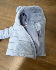 manteau mango bleu 74