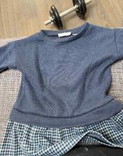 robe mango bleu 80