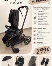 poussette + maxi cosy + accessoires cybex priam