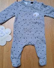 L Pyjama kiabi gris 3mois
