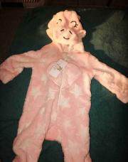 Combi girafe rose 