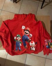 Sweat à capuche 4 ans super mario