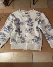Sweat gris tape à l’œil 4 ans