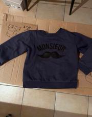 Sweat Monsieur 3-4 ans