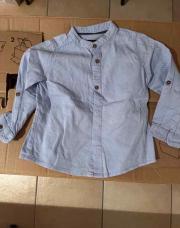 Chemise bleue 3 ans