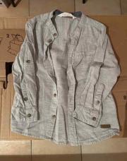 Chemise H&M grise 4 ans