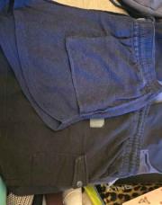 Lot de 2 short 1 noir et 1 bleu 