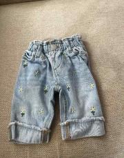 Jeans à fleur 