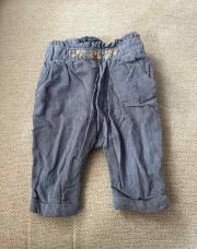 Pantalon en velours bleue 