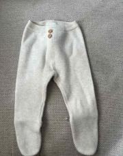 Legging blanc laine 