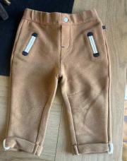 Pantalon 12 mois brun/bleu foncée Obaibi Merci
