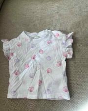 Tee shirt blanc coquillage 