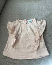 Tee shirt beige/rose 