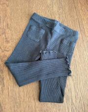 Legging à poche gris foncé Zara 