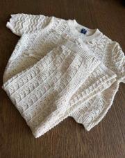 Ensemble Kiabi grosse maille beige 