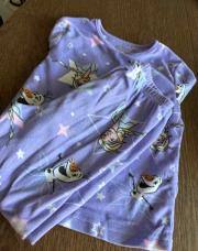 Pyjama tout doux reine des neiges