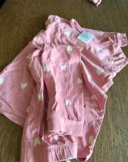 Pyjama rose cœur 