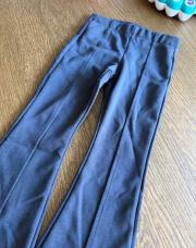 Legging bleu Zara évasé 