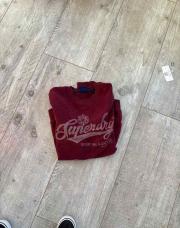 Pull bordeaux 
