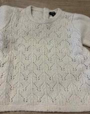 Pull blanc Kiabi 12 mois 