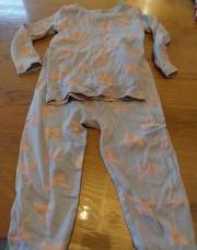 Pyjama noeud mauve 18 mois 