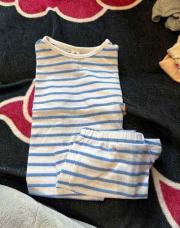 Ensemble bleu short t-shirt 