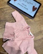 Gilet cache-coeur rose Orchestra 45