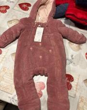 Combi orchestra taille 6 mois rose neuve 