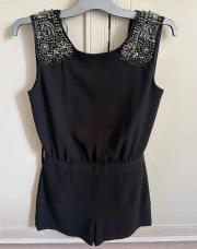 Combi-short Zara noire S